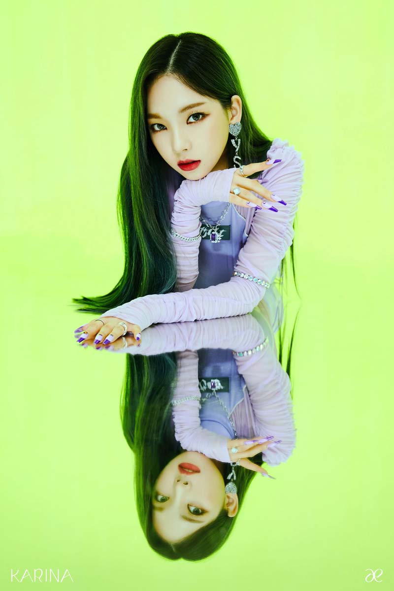 Aespa Black Mamba Karina Concept Teaser Picture Image Photo Kpop K-Concept 5