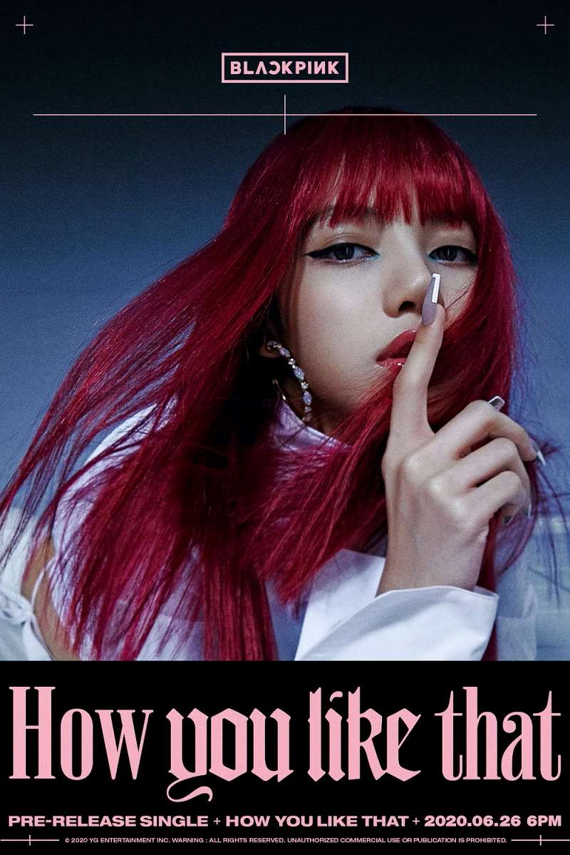 Blackpink How You Like That Lisa Concept Teaser Picture Image Photo Kpop K-Concept 2