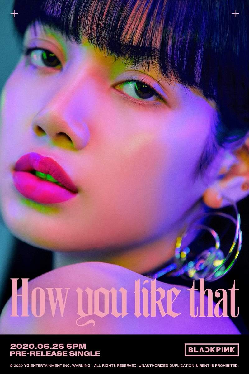 Blackpink How You Like That Lisa Concept Teaser Picture Image Photo Kpop K-Concept 4