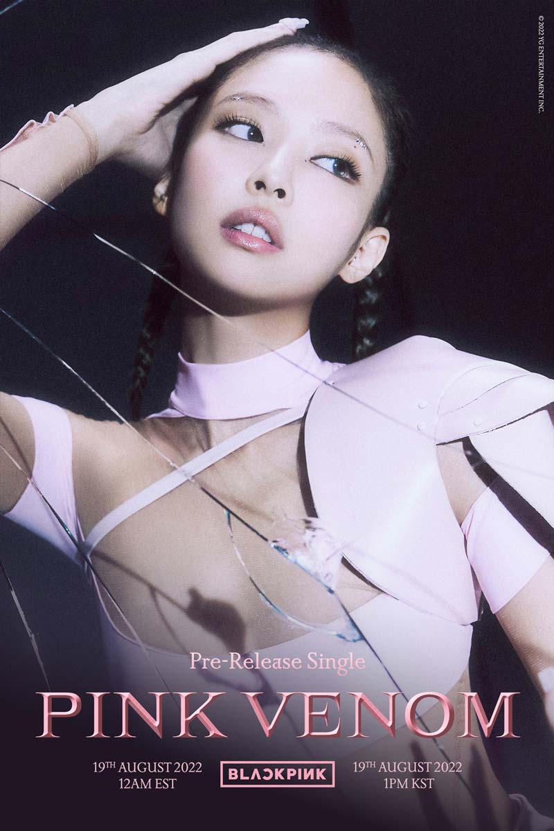 Blackpink Pink Venom Jennie Concept Teaser Picture Image Photo Kpop K-Concept 1