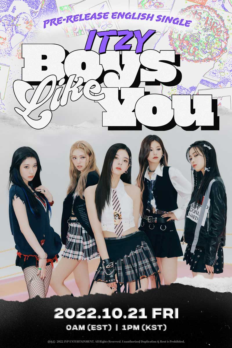 Itzy Boys Like You Group Concept Teaser Picture Image Photo Kpop K-Concept 1