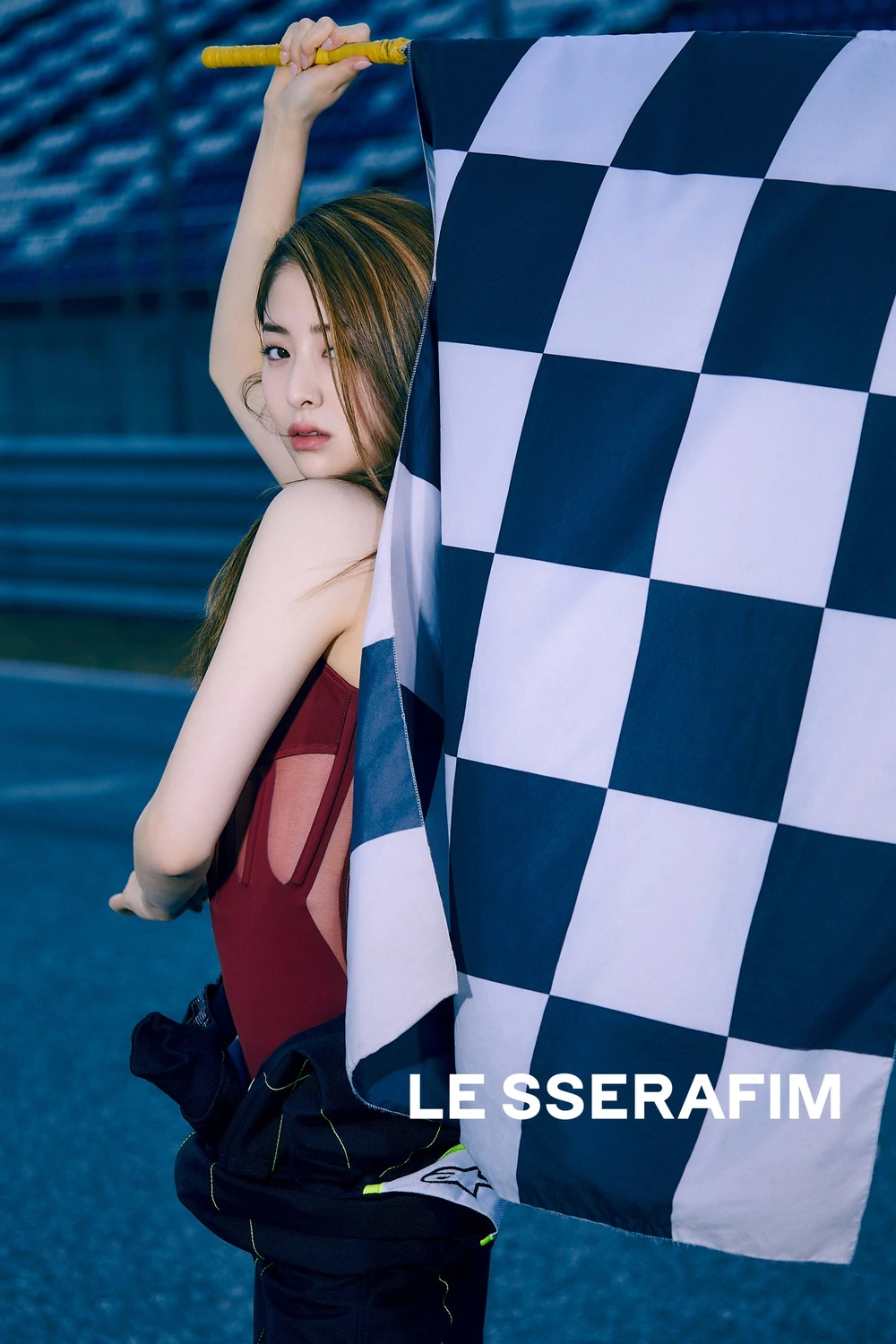 Le Sserafim I'm Fearless Yunjin Concept Teaser Picture Image Photo Kpop K-Concept 1