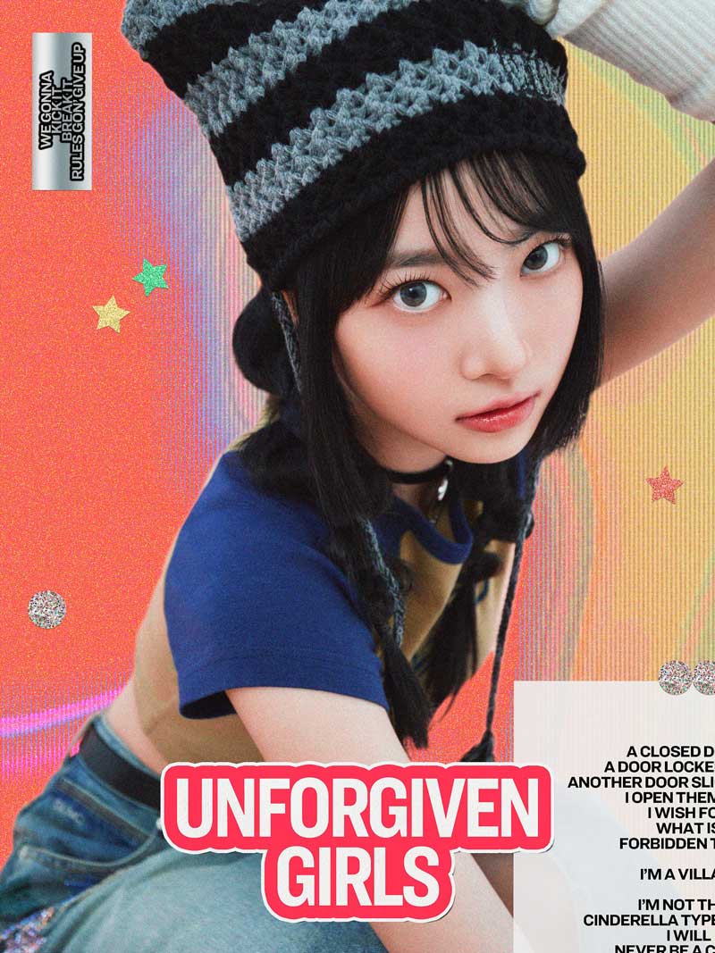 Le Sserafim Unforgiven Eunchae Concept Teaser Picture Image Photo Kpop K-Concept 3