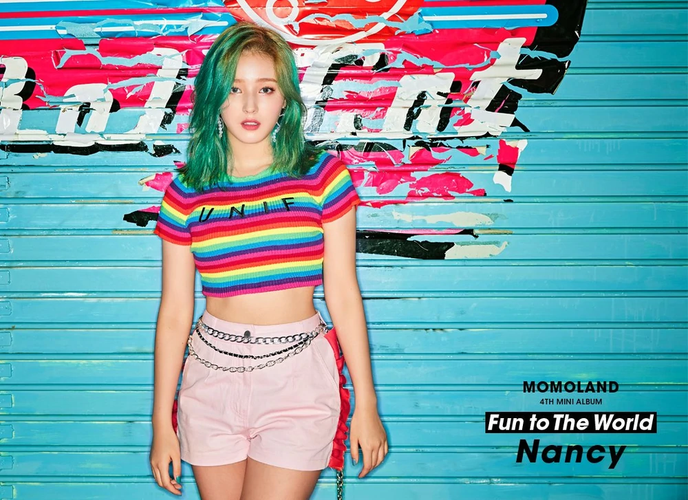 Momoland Fun to the World Nancy Concept Teaser Picture Image Photo Kpop K-Concept