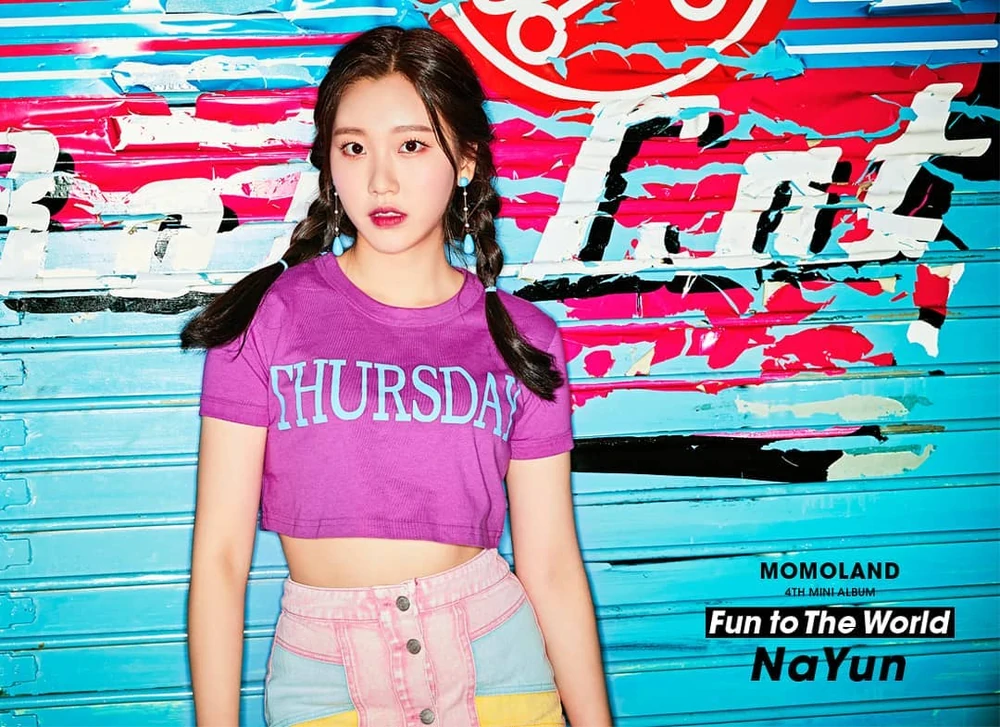 Momoland Fun to the World Nayun Concept Teaser Picture Image Photo Kpop K-Concept