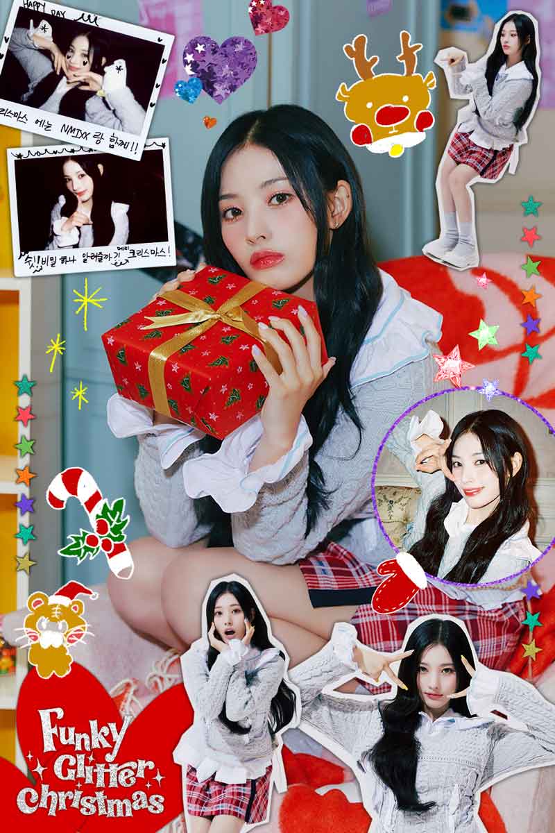 NMIXX Funky Glitter Christmas Jinni Concept Teaser Picture Image Photo Kpop K-Concept 1