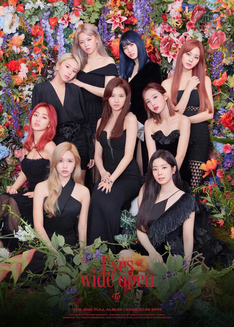 Twice Eyes Wide Open Group Concept Photo 2