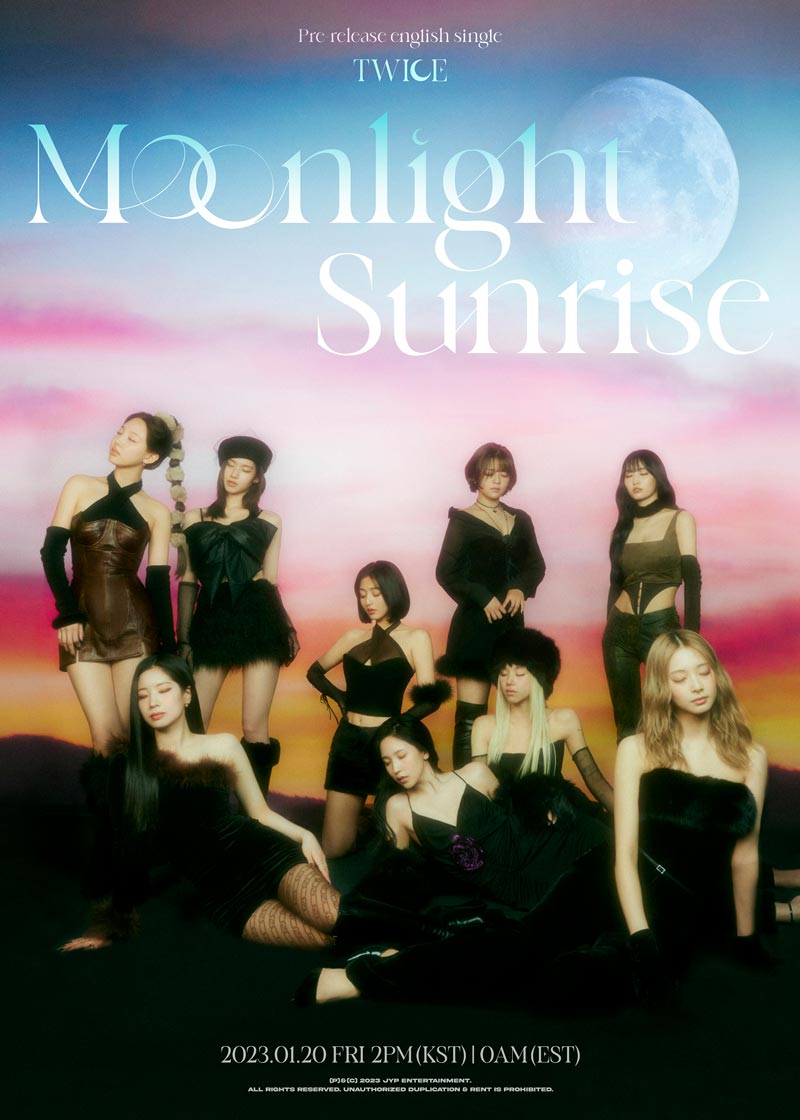 Twice Moonlight Sunrise Group Concept Photo